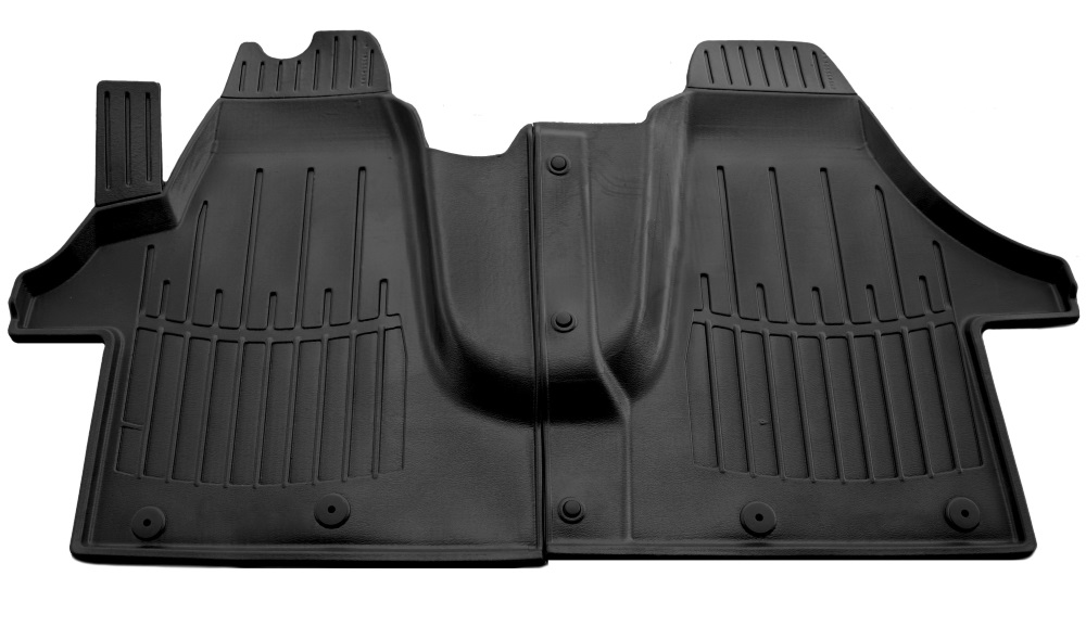 Set covorase auto din cauciuc UMBRELLA 106046, negru, pentru Volkswagen T5, 2003-2015, 1+2