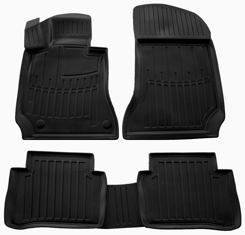 Set covorase auto din cauciuc UMBRELLA 105947, negru, pentru Mercedes Benz W212 E, 2009-2016