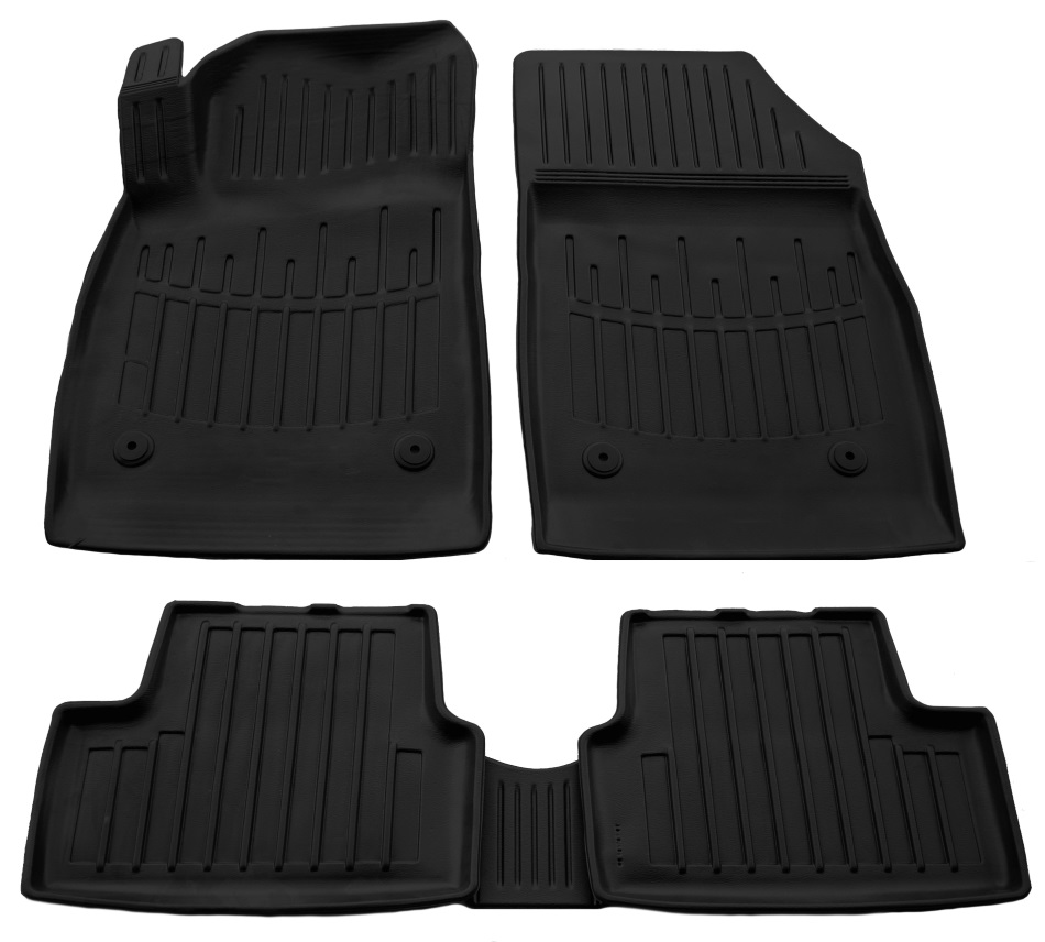 Set covorase auto din cauciuc UMBRELLA 105958, negru, pentru Opel Astra J, 2009-2015
