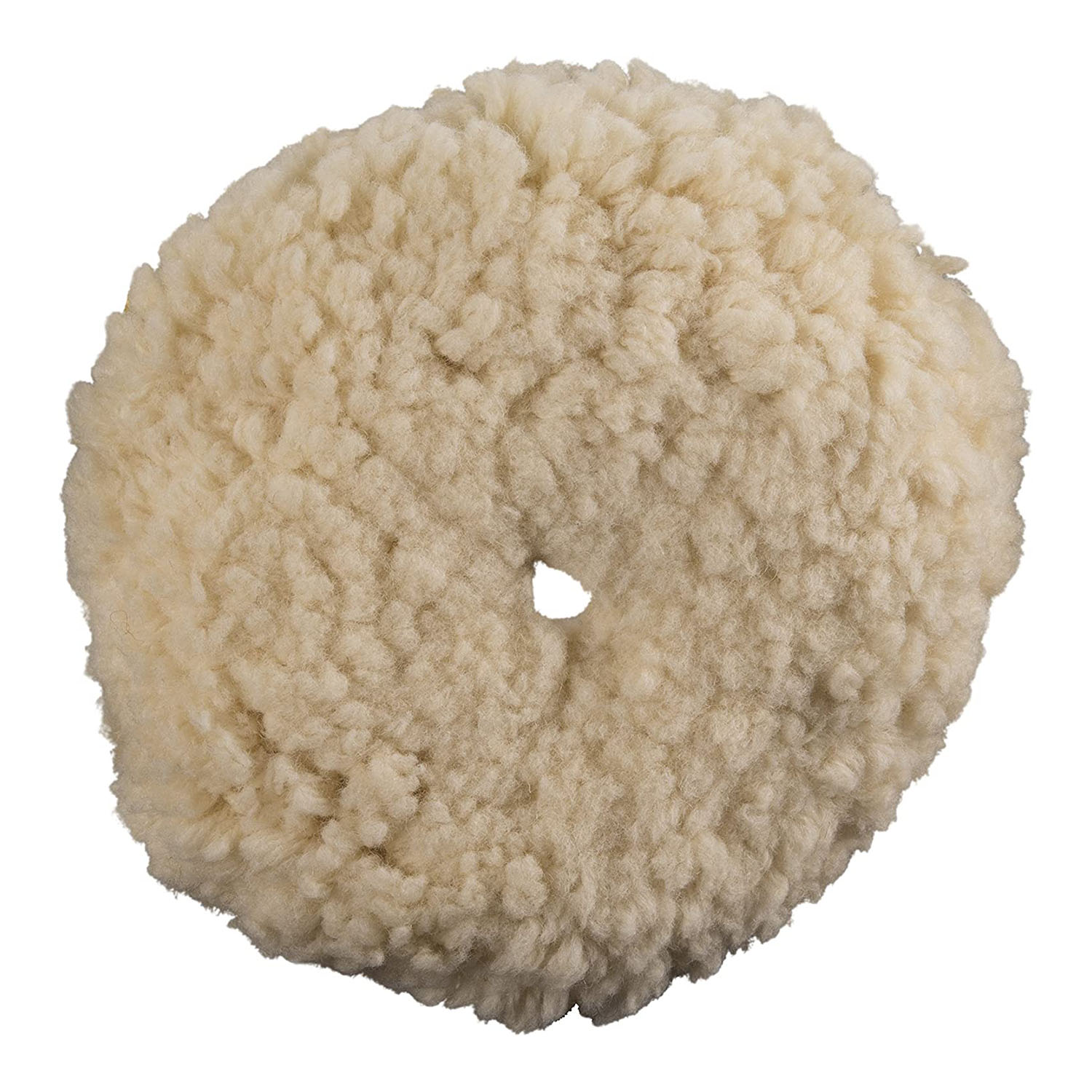 Disc pentru polish moale MEGUIARS Soft Buff Rotary Wool Pad WRWC8, 203 mm, 8 inch, din blana