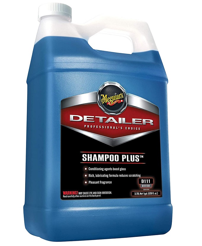 Sampon auto MEGUIARS Shampoo Plus D11101, foarte alunecos, 3.79 ml