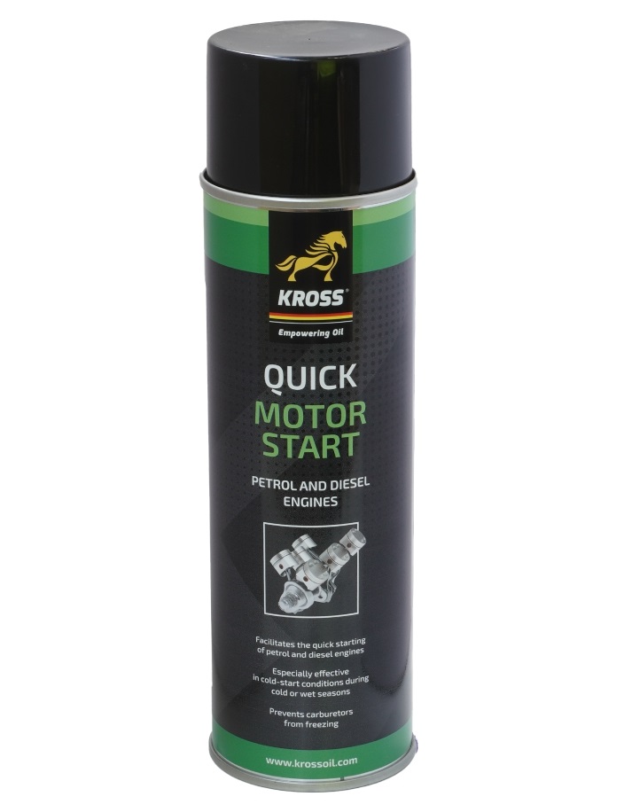 Spray pornire rapida motor KROSS Quick Motor Start KS-34650, 500 ml