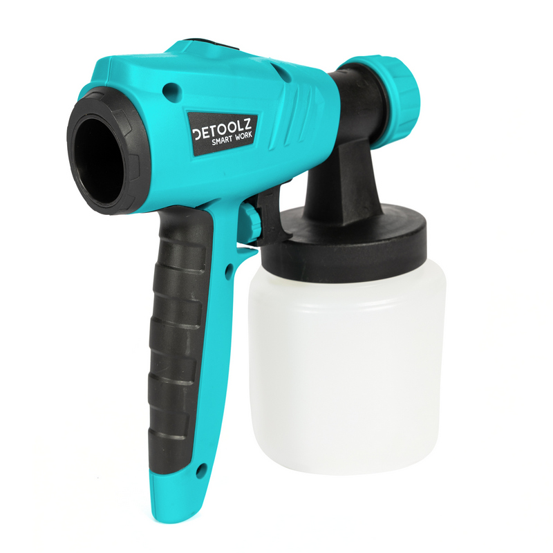Pistol electric de vopsit DETOOLZ DZ-SE250, 800 W, 1000 ml/min, vascozitate maxima 120 DNI