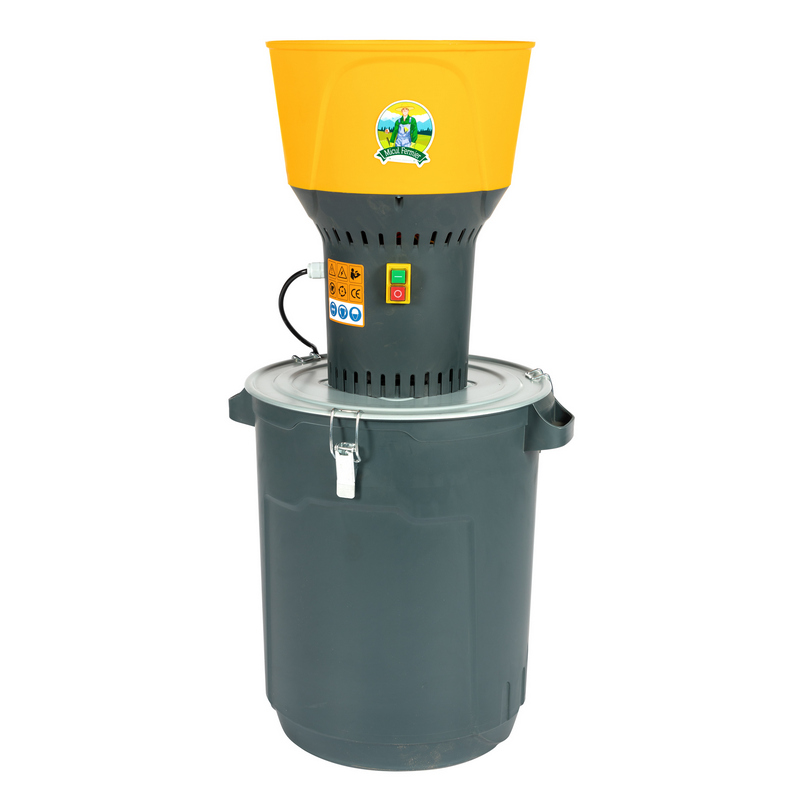 Moara electrica MICUL FERMIER GF-2452, 1300 W, 19000 rpm, cu galeata plastic 50 L