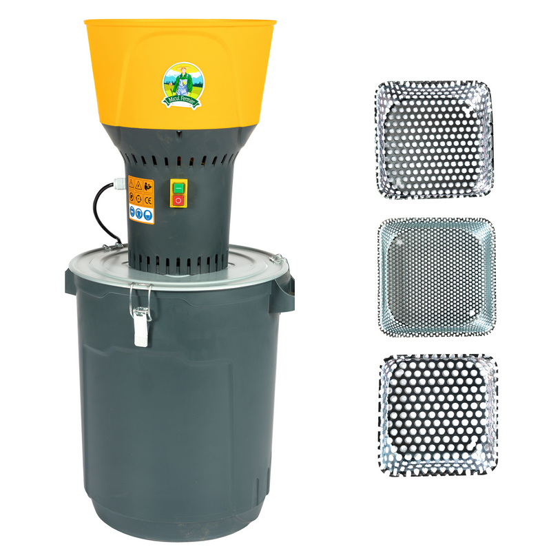 Moara electrica MICUL FERMIER GF-2452, 1300 W, 19000 rpm, cu galeata plastic 50 L