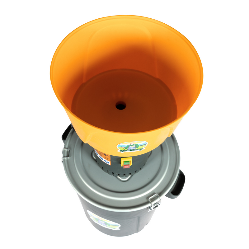 Moara electrica MICUL FERMIER GF-2453, 1300 W, 19000 rpm, cu galeata plastic 60 L