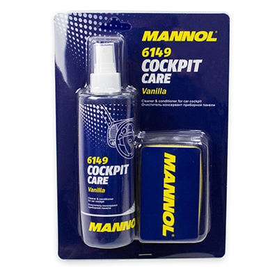 Spray protectie si intretinere bord MANNOL Cockpit Care 6149, aroma vanilie 250 ml