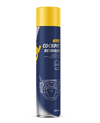 Spuma curatare bord MANNOL Cockpit Reiniger 6117, antistatic, aroma new car, 650 ml