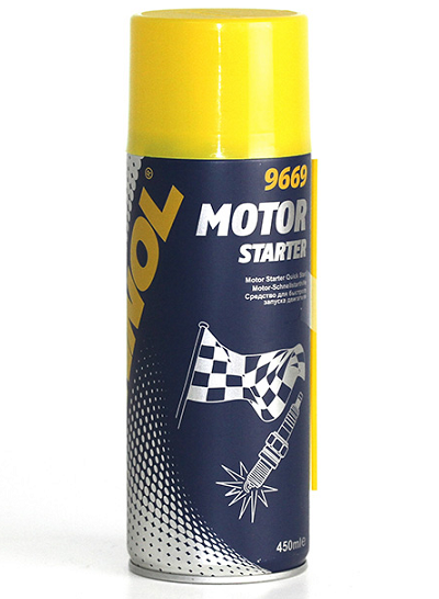 Spray pornire motor MANNOL Motor Starter 9669, 450 ml