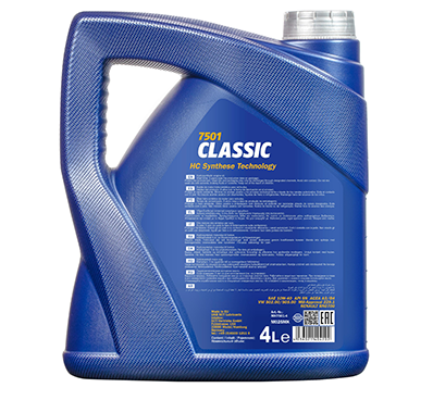 Ulei motor MANNOL Classic 10W40 MN7501-4, volum 4 litri, sintetic