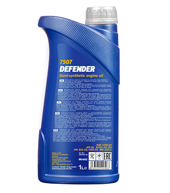 Ulei motor MANNOL Defender Stahlsynt 10W40 MN7507-1, volum 1 litru, semi sintetic
