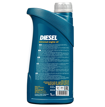 Ulei motor MANNOL Diesel 15W40 MN7402-1, volum 1 litru, mineral