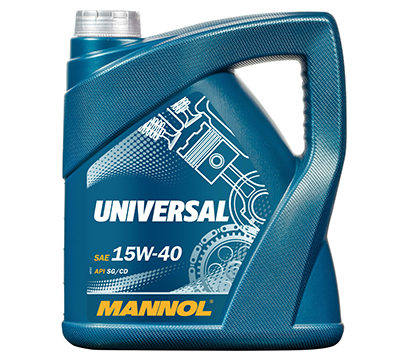 Ulei motor MANNOL Universal 15W40 MN7405-4, volum 4 litri