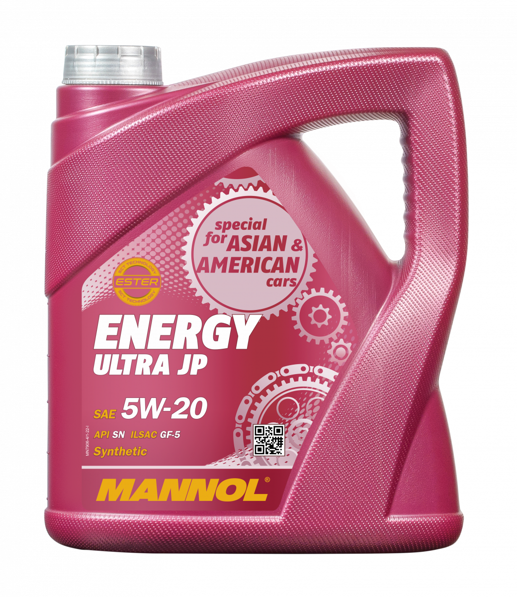 Ulei motor MANNOL Energy Ultra JP 5W20 MN7906-4, volum 4 litri, sintetic