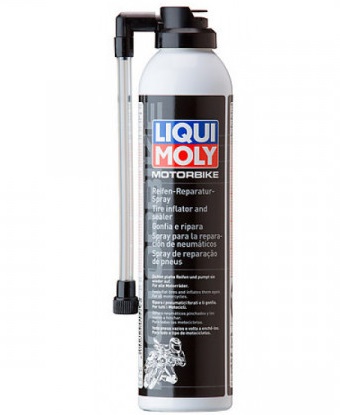 Spray reparatie anvelope LIQUI MOLY Motorbike Tire Inflator and Sealer 1579, 300 ml