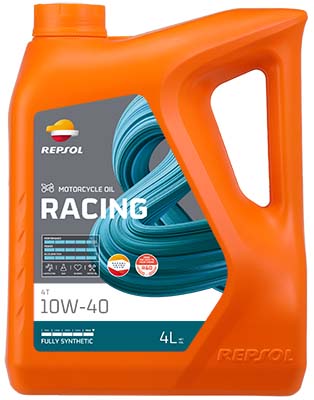 Ulei motor 4T REPSOL RACING 4T 10W40 RPP2000MGB, volum 4 litri, sintetic