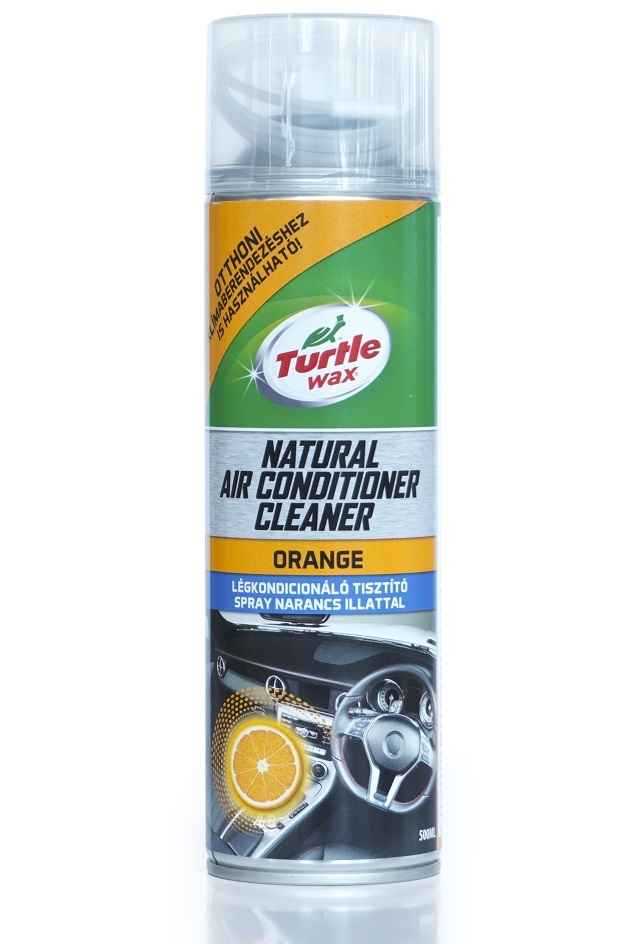 Spray curatare sistem climatizare TURTLE WAX FG31065, aroma portocala, 500 ml