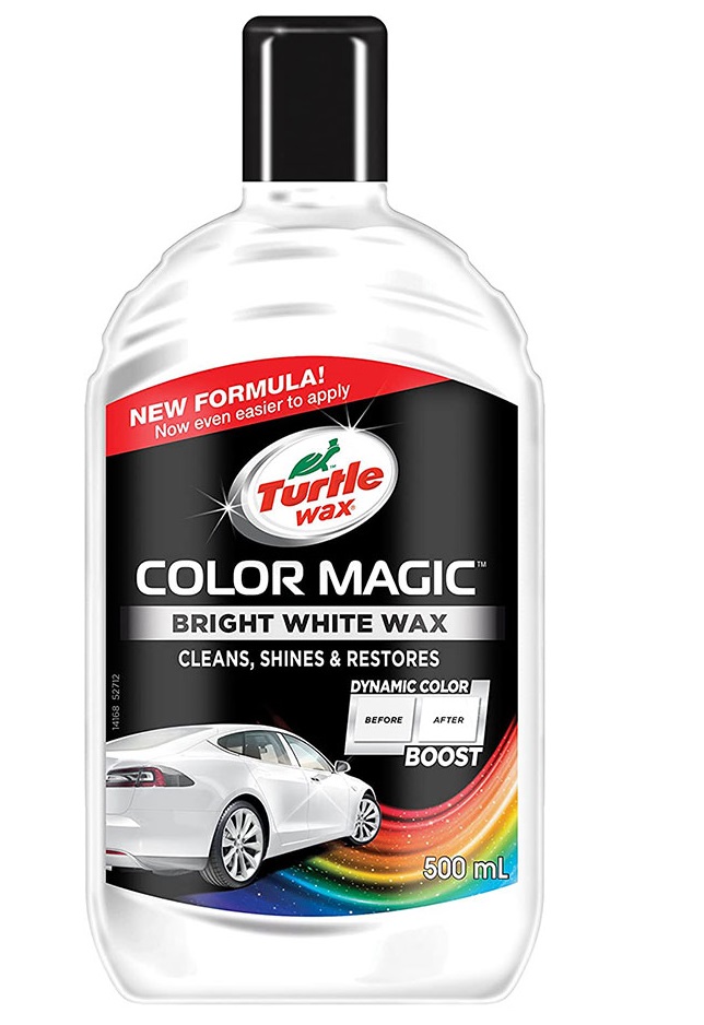 Pasta polish 3 in 1 TURTLE WAX Color Magic Bright White Wax FG52712, 500 ml