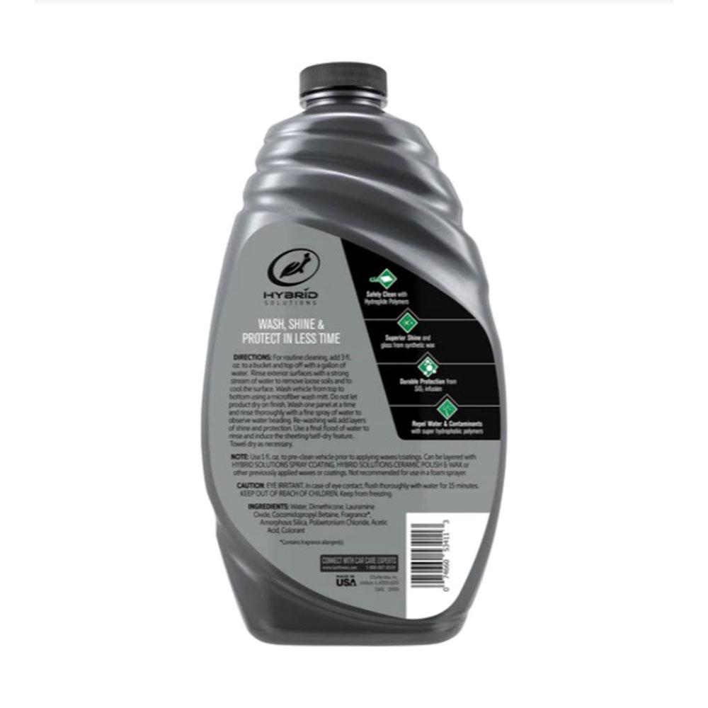Sampon auto cu ceara TURTLE WAX Ceramic Wash and Wax FG53589, 1.42 litri