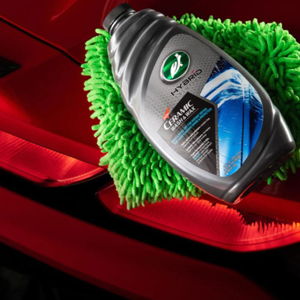 Sampon auto cu ceara TURTLE WAX Ceramic Wash and Wax FG53589, 1.42 litri