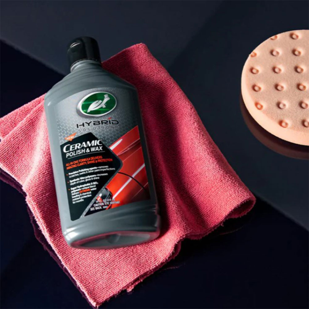Polish si ceara TURTLE WAX Hybrid Solutions Ceramic Polish and Wax FG53590, 500 ml