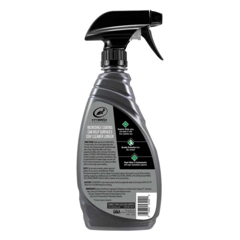 Ceara auto lichida TURTLE WAX Hybrid Solutions Ceramic Car Wax FG53591, 500 ml