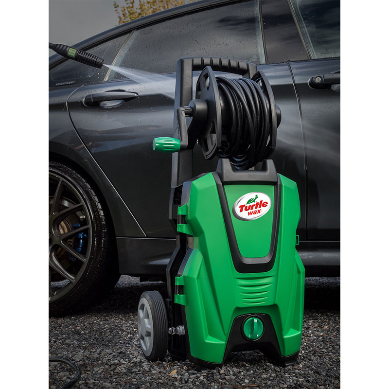 Aparat de spalat cu presiune TURTLE WAX TW135 MNYTW135, 135 bar, 1800 W, furtun 8 metri