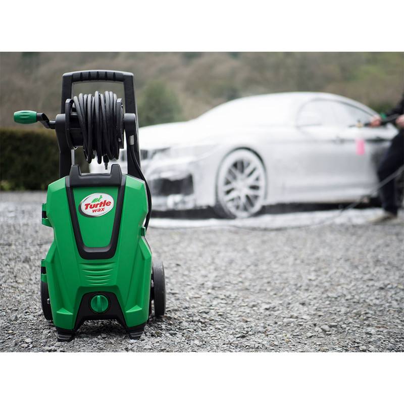 Aparat de spalat cu presiune TURTLE WAX TW135 MNYTW135, 135 bar, 1800 W, furtun 8 metri