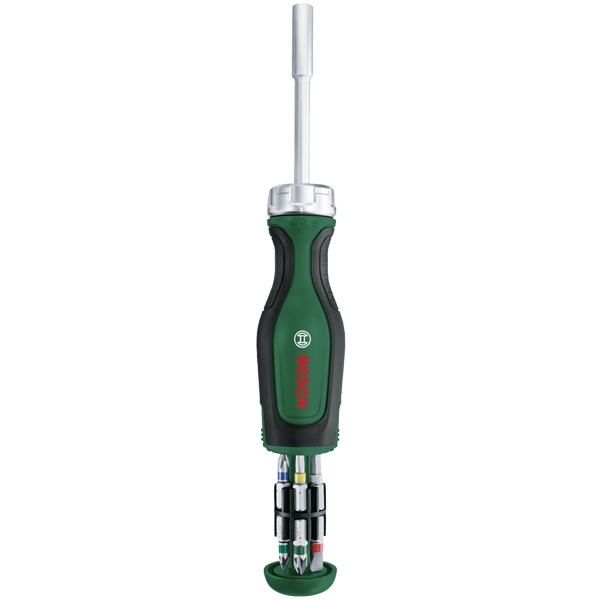 Set 6 surubelnite cu clichet BOSCH 1600A02BX2, cu 12 biti, crom vanadiu, pret pe bucata