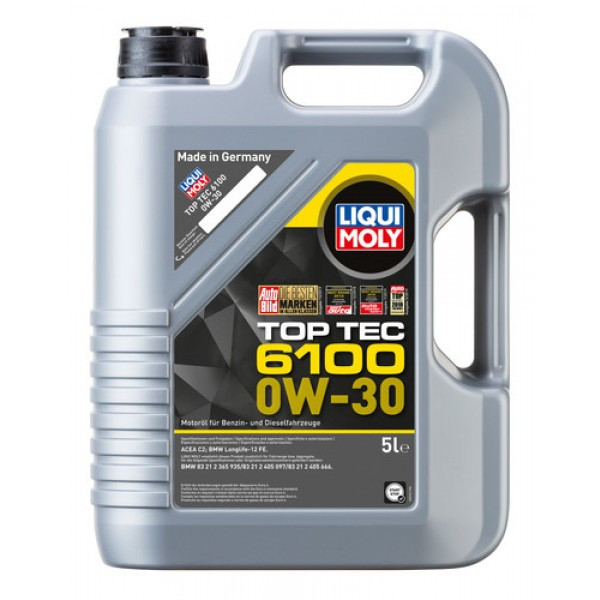 Ulei motor LIQUI MOLY Top Tec 6100 0W30 20779, volum 5 litri, sintetic
