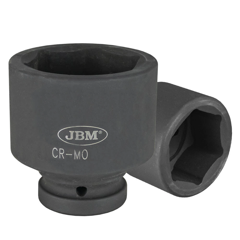 Cheie tubulara de impact JBM 11163, prindere hexagonala, 1 inch, deschidere cheie 46 mm, crom-molibden