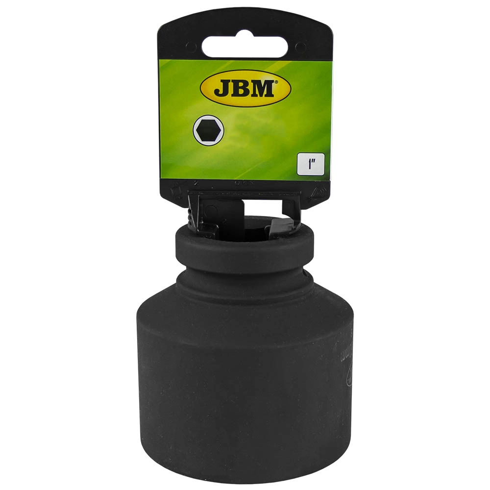 Cheie tubulara de impact JBM 11185, prindere hexagonala, 1 inch, deschidere cheie 75 mm, crom-molibden