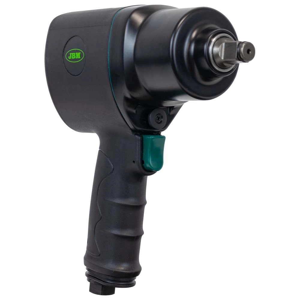 Set pistol pneumatic de impact JBM Composite 51207, chei tubulare, prindere 1/2 inch, cutie transport