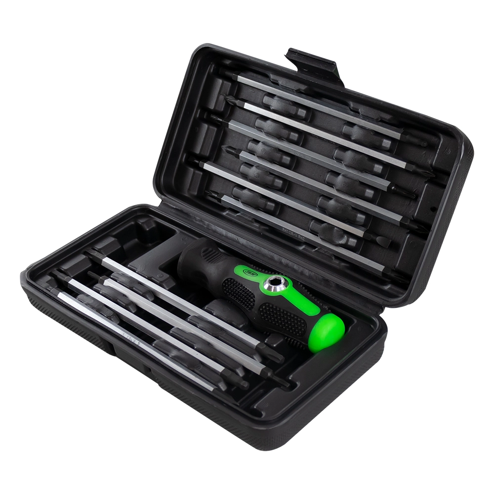 Set 11 surubelnite cu manere JBM 53010, cutie depozitare