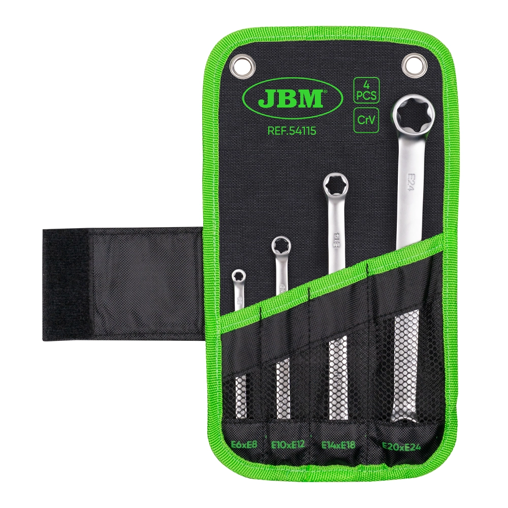 Set 4 chei torx late JBM 54115, deschidere chei E6-E28, suport panza