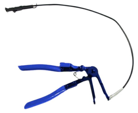 Cleste pentru coliere de furtunuri GARAGE MEISTER 51995, lungime cablu 630 mm, deschidere 47 mm, maner metalic