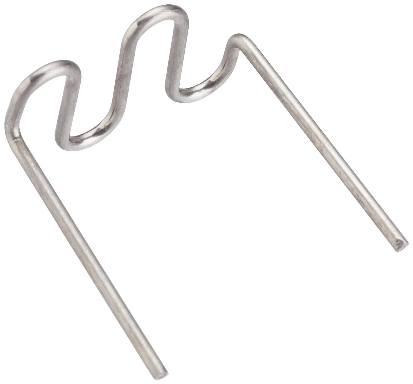 Set 100 cleme pentru reparat materiale plastice VIGOR V3676N, diametru sarma 0.6 mm, forma U