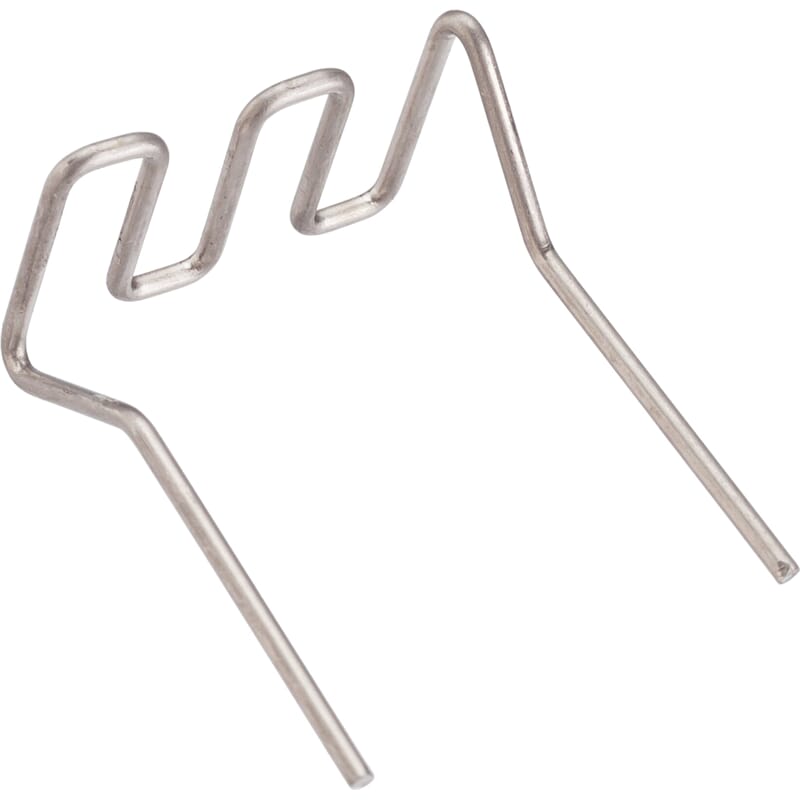 Set 100 cleme pentru reparat materiale plastice VIGOR V3677N, diametru sarma 0.8 mm, forma U