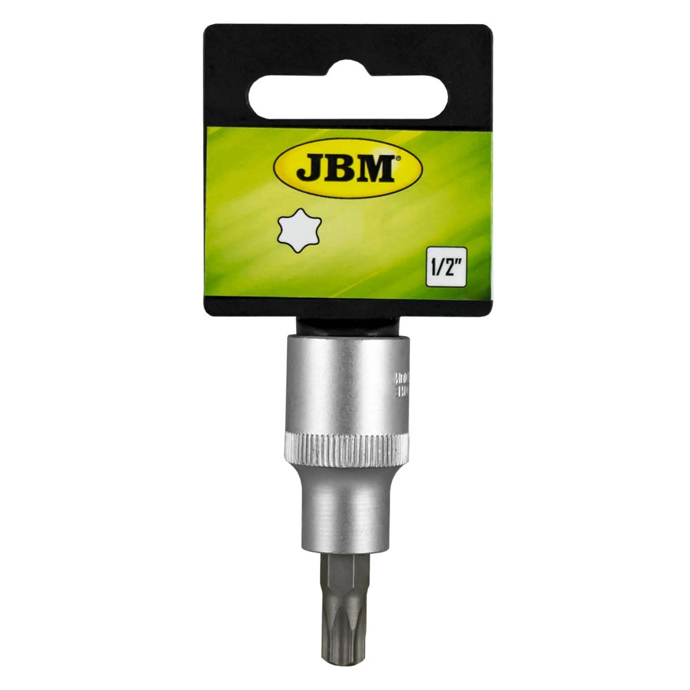 Bit torx pentru insurubare JBM 10015, prindere patrat 1/2 inch, T30, lungime 55 mm