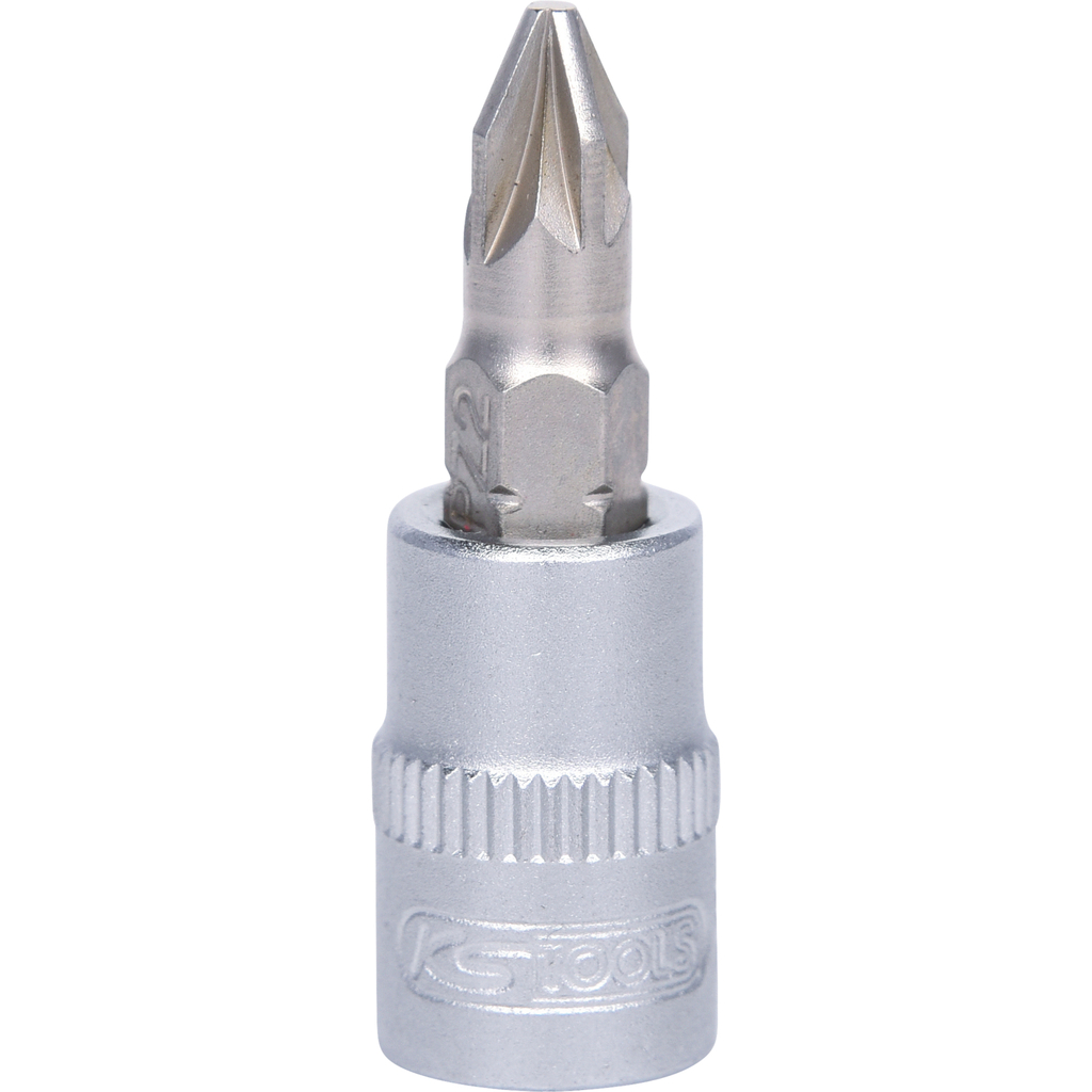 Bit pentru insurubare KS TOOLS 911.1402, prindere 1/4 inch, profil PZ2, lungime 37, otel crom vanadiu