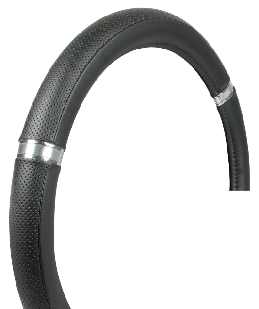 Husa volan camion LAMPA Cromox M Premium 98898, din piele artificiala, perforata