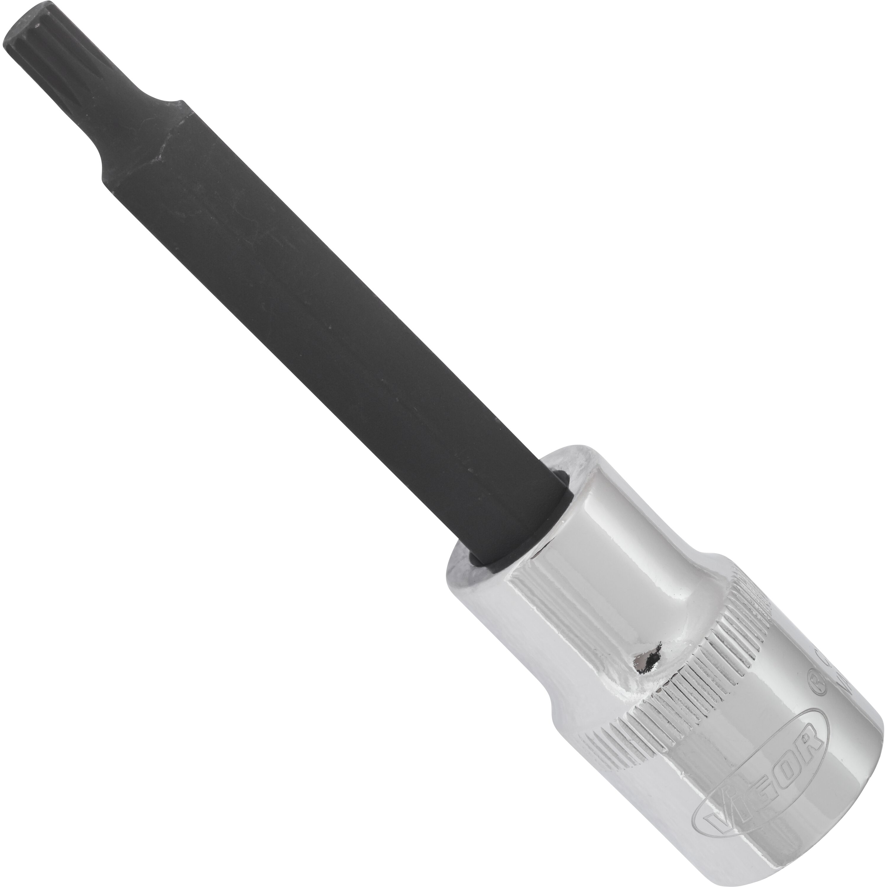Bit pentru insurubare VIGOR V2068, prindere patrat 1/2 inch, profil XZN, M6, lungime 100 mm
