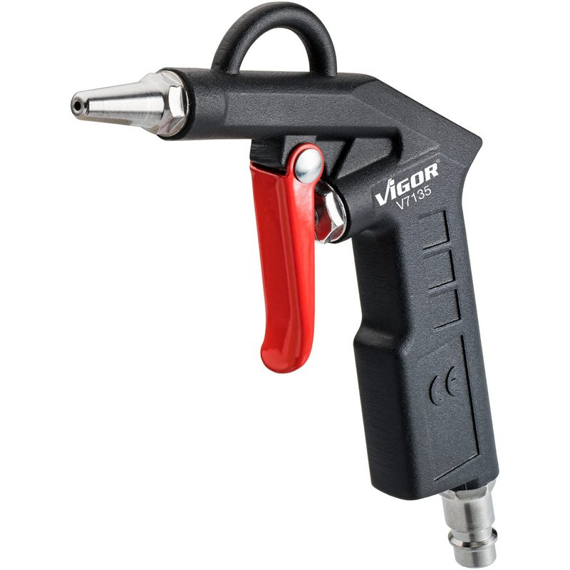 Pistol pneumatic pentru suflat aer comprimat VIGOR V7135, conector aer 1/4 inch, presiune de lucru 6 bar