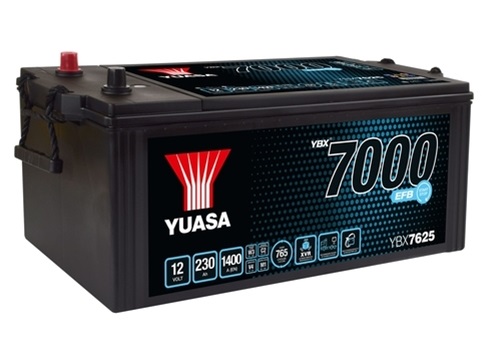 Baterie auto YUASA YBX 7000 SUPER HD YBX7625, 12 V, 230 Ah, 1400 A, 516x274x236 mm