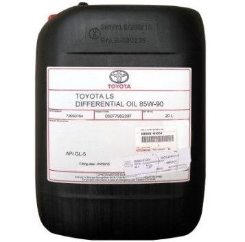 Ulei diferential TOYOTA LSD GL5 0888581004, 85W90, volum 20 litri