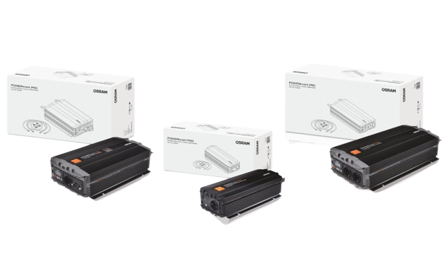 Invertor auto OSRAM Modified Sine Wave OEINVMB10, 24V DC, 1000W, 1 x priza 230V + 1 x USB 2.1A