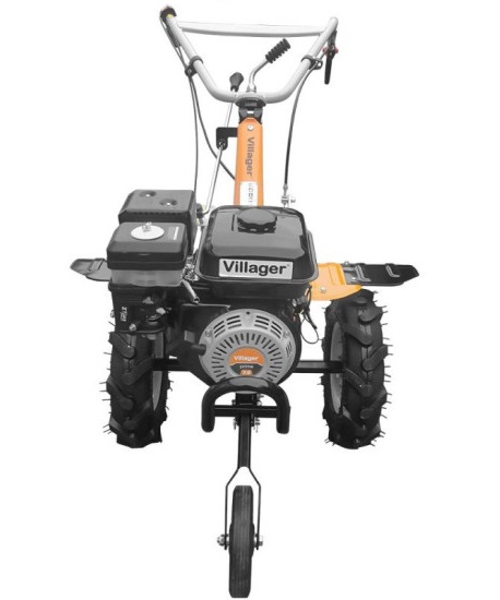 Motocultor pe benzina VILLAGER VTB 8422 P, motor 4T, 212 CC, 7 CP, 5 kW, 3 viteze, 1 x plug, roti transport, maner reglabil, 6 lame standard, 2 discuri