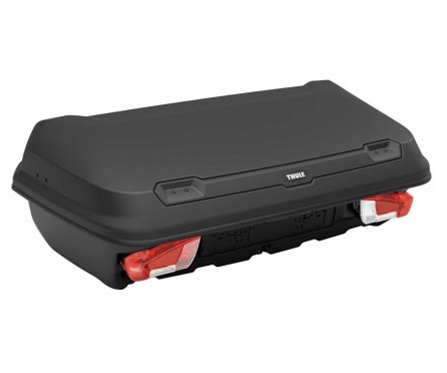 Cutie portbagaj auto THULE Arcos Box M 906100, volum 300 litri, capacitate maxima incarcare 50 kg, 141 x 78 x 52 cm, negru