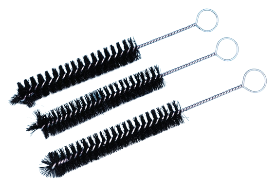 Set 3 perii pentru curatare pistol vopsitorie DE VILBISS 4900-5-1-K3, material elastic
