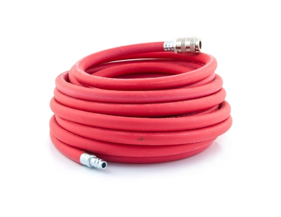 Furtun alimentare aer DE VILBISS H-6085-QD, profesional, diametru 8 mm, lungime 10 metri, din cauciuc
